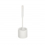 Escova de sanita YORK com suporte MODERN branca