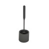 Escova de sanita YORK com suporte MODERN preta