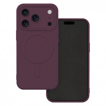 Capa TFO Simple Color Mag para iPhone 17 Pro / iPhone 18 Pro 6.3 polegadas, cereja-escuro