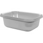 Tigela retangular Curver Essentials 9 l, cinzento