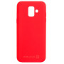 Evelatus Samsung A6 2018 capa de silicone Nano Soft Touch TPU vermelho