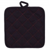 Asi Collection base resistente ao calor XL 20x20cm preto/vermelho