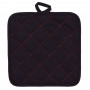Asi Collection base resistente ao calor XL 20x20cm preto/vermelho