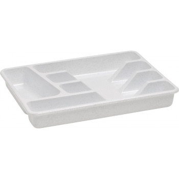 Curver caixa para talheres 33,3 x 26 x 4,5 cm, granito