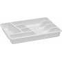 Curver caixa para talheres 33,3 x 26 x 4,5 cm, granito