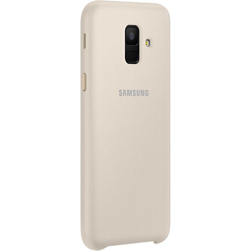 Samsung Galaxy A6 2018 (A600) capa Dual Layer, dourado