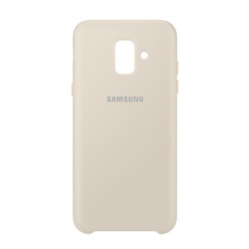 Samsung Galaxy A6 2018 (A600) capa Dual Layer, dourado