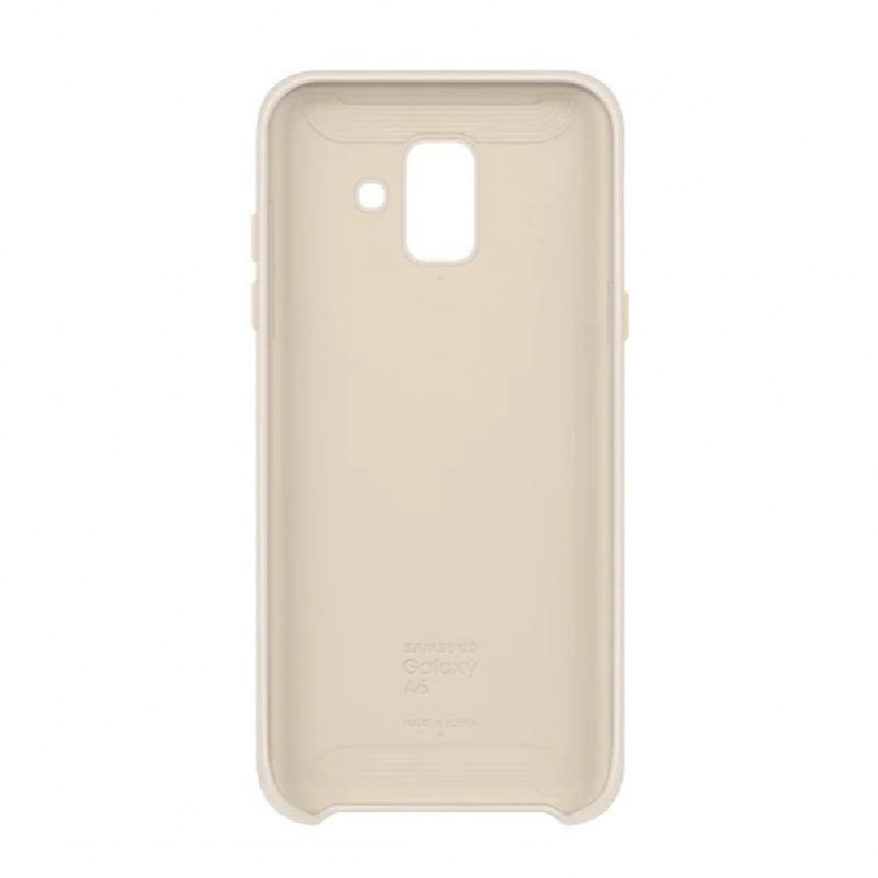 Samsung Galaxy A6 2018 (A600) capa Dual Layer, dourado