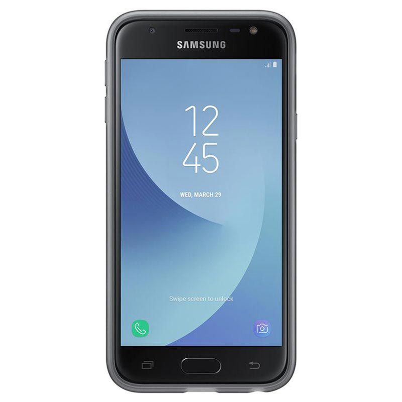 Samsung Galaxy J3 2017 capa Jelly EF-AJ330TBEGWW preto
