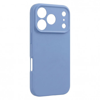 TFO capa de silicone para iPhone 17 Pro Max 6.9 / 18 Pro Max 6.9, azul-céu