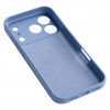 TFO capa de silicone para iPhone 17 Pro Max 6.9 / 18 Pro Max 6.9, azul-céu