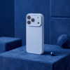 TFO capa de silicone para iPhone 17 Pro Max 6.9 / 18 Pro Max 6.9, azul-céu