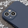 Capa de silicone iLike Silicon Box para iPhone 17 Pro 6,3 / iPhone 18 Pro 6,3 azul-escuro