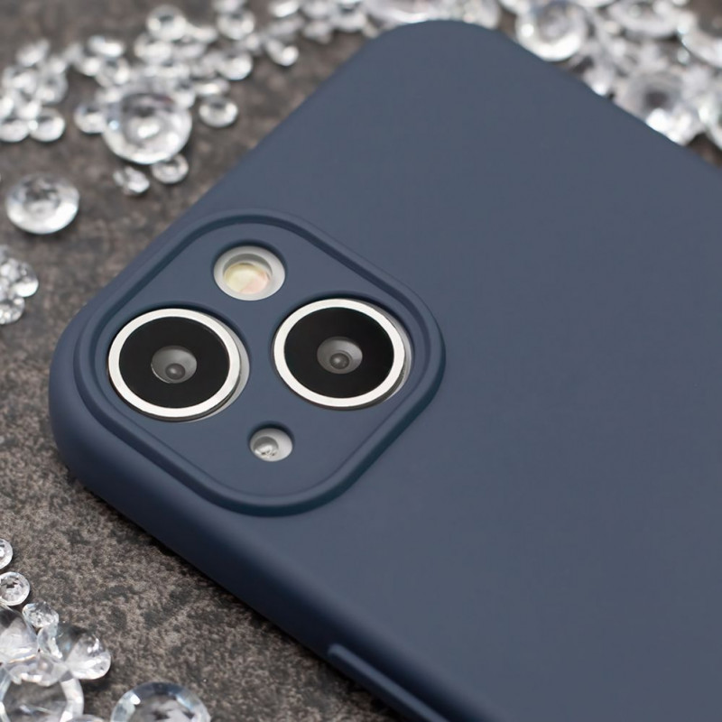 Capa de silicone iLike Silicon Box para iPhone 17 Pro 6,3 / iPhone 18 Pro 6,3 azul-escuro