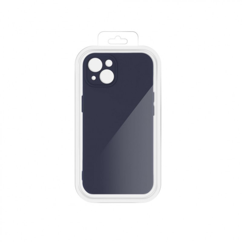 Capa de silicone iLike Silicon Box para iPhone 17 Pro 6,3 / iPhone 18 Pro 6,3 azul-escuro