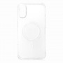 Capa Ultra Clear Hurtel com MagSafe para Samsung Galaxy S25 Edge - transparente