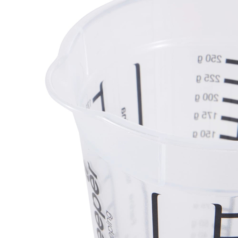 Copo medidor Keeeper 0,25L Mario Ø8,5x11,5cm transparente