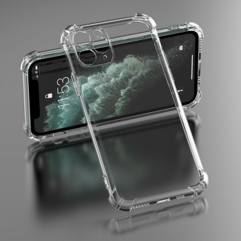 Capa Anti Shock 1,5 mm iLike para iPhone 17 Pro Max / iPhone 18 Pro Max 6,9 polegadas, transparente, abertura grande para a câmara