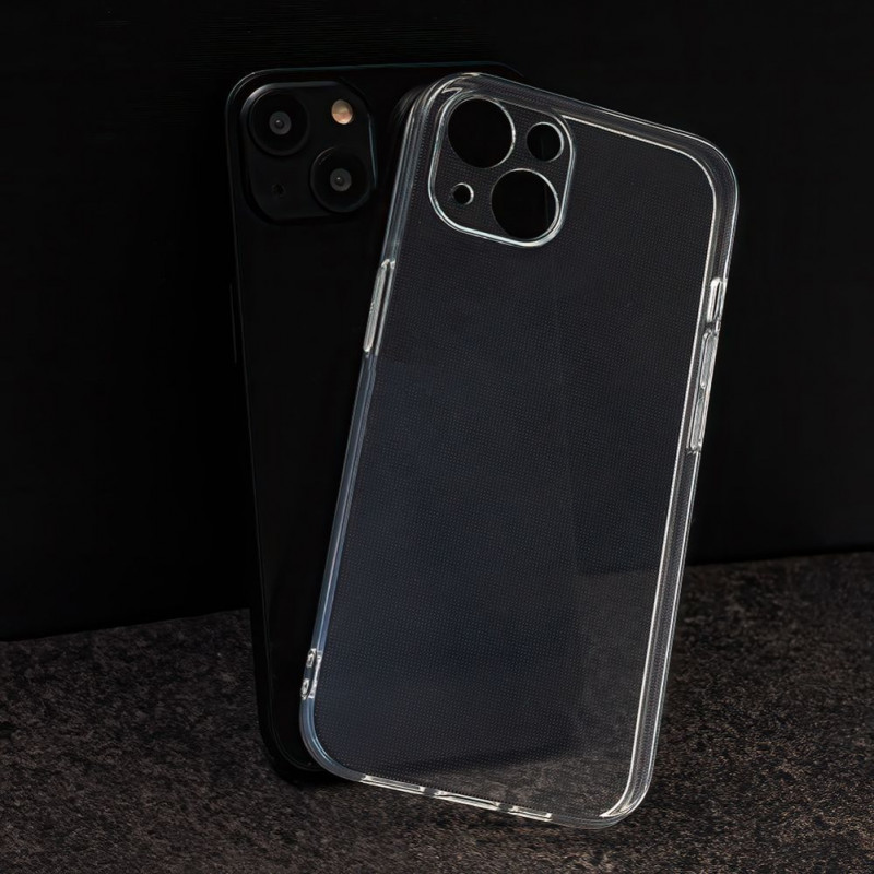Capa tipo caixa TFO Slim 2 mm para iPhone 17 Pro / iPhone 18 Pro 6,3 polegadas, transparente