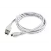Gembird Cabo USB 2.0 A para Micro-USB B CCP-mUSB2-AMBM-6-W, 1,8 m, branco