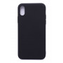 Evelatus Capa de silicone nano para Apple iPhone X/Xs Soft Touch TPU preto