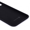 Evelatus Capa de silicone nano para Apple iPhone X/Xs Soft Touch TPU preto