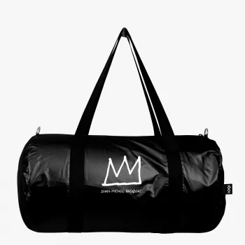 Mala Weekender LOQI Basquiat Crown, grande (Q_WE.JB.CR)