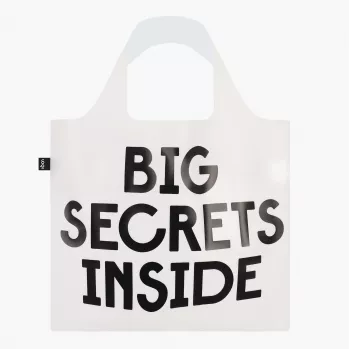 Saco transparente LOQI Snask – Secret and Classified
