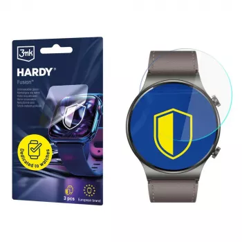 Protetor de relógio 3mk Hardy Fusion para Huawei Watch GT 2 Pro Classic