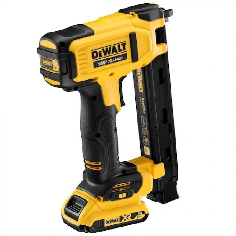 Agrafador a bateria DeWALT DCN701D2-QW 18 V, 2x 2.0 Ah