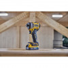 Chave de impacto a bateria DeWALT DCF860E2T-QW 3800 RPM preto, amarelo
