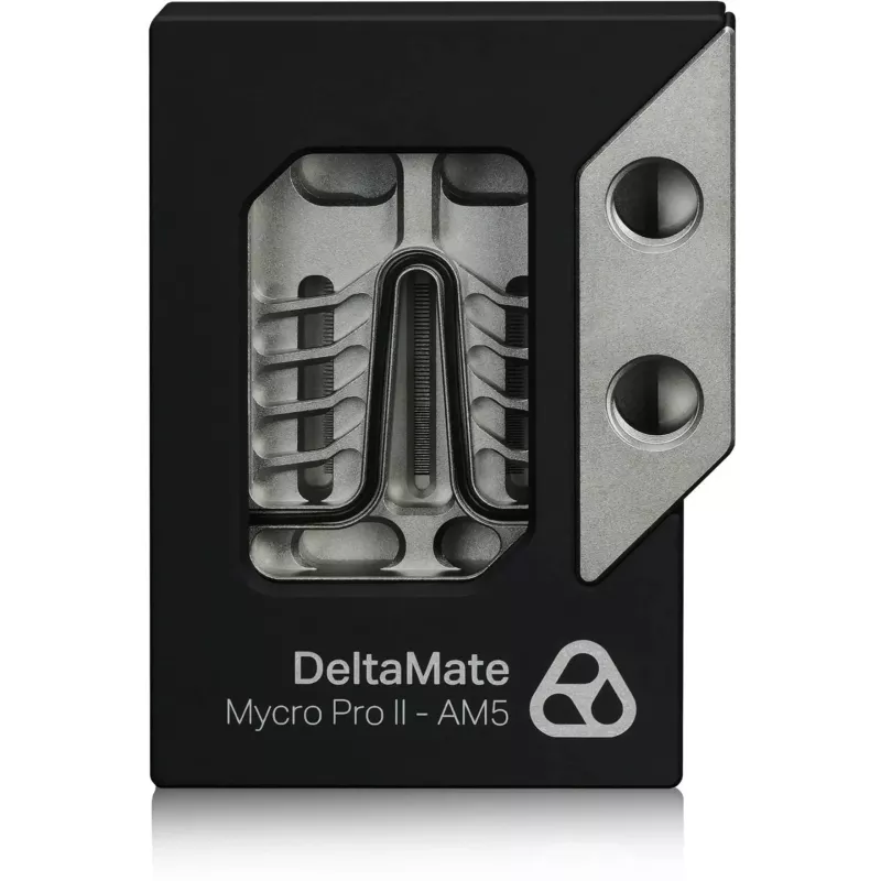 Refrigerador de CPU Thermal Grizzly DeltaMate MPII, AM5, preto/prateado