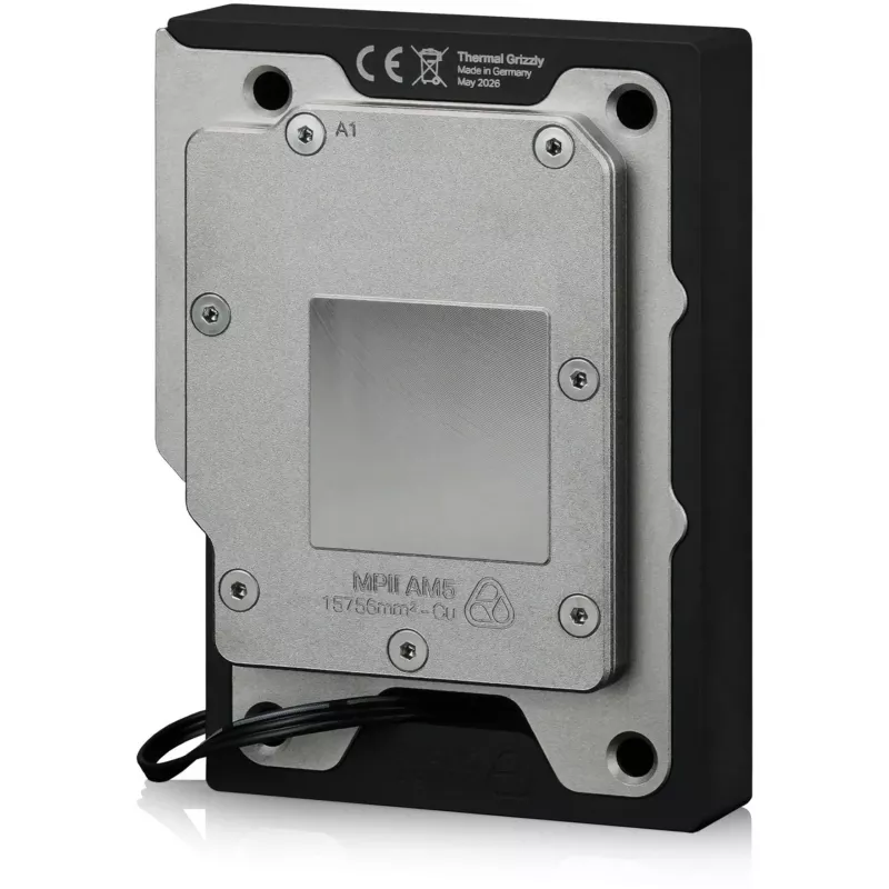 Refrigerador de CPU Thermal Grizzly DeltaMate MPII, AM5, preto/prateado