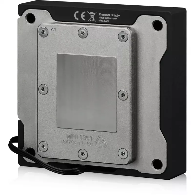 Refrigerador de CPU Thermal Grizzly DeltaMate MPII 1851, AM5, preto/prateado