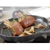 Grelhador redondo de ferro fundido com duas pegas STAUB 40509-522-0 - grafite 26 cm