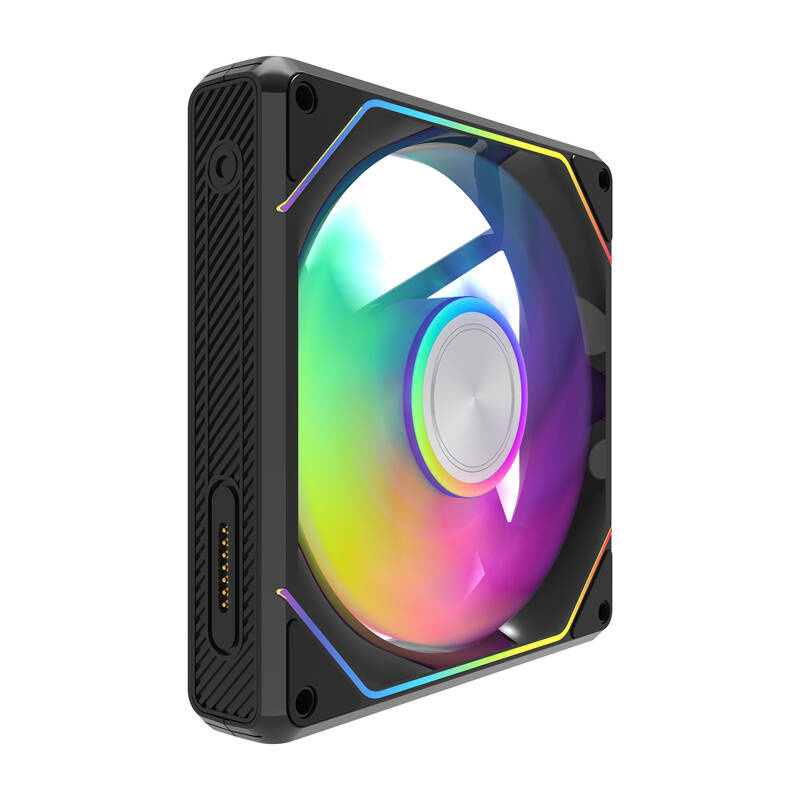 Ventoinha de caixa Darkflash Gauss G24 120 mm ARGB PWM, preto