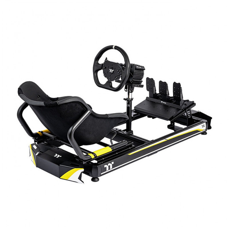 Cockpit de simulador de corrida de kart Thermaltake GK500, preto