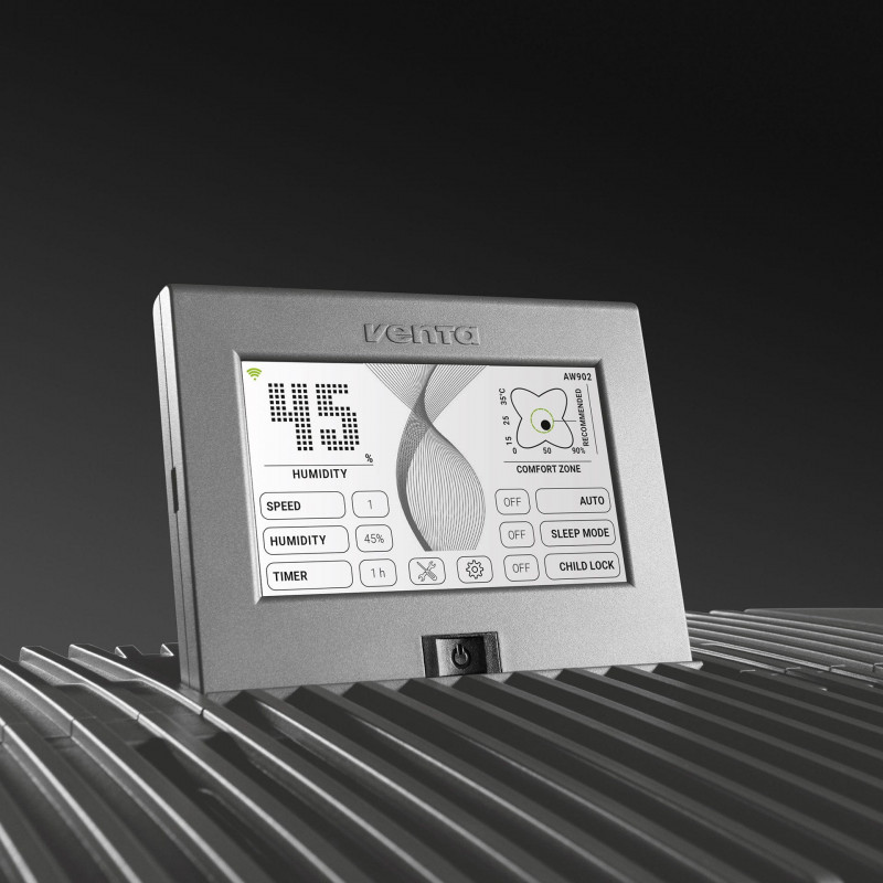 Lavador de ar potente Venta Pro. AW902 com lâmpada UVC
