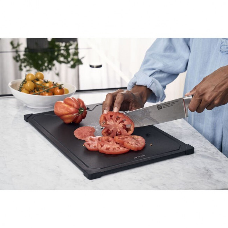 Tábua de cozinha ZWILLING compósito de fibra de madeira 42x30 cm, preto