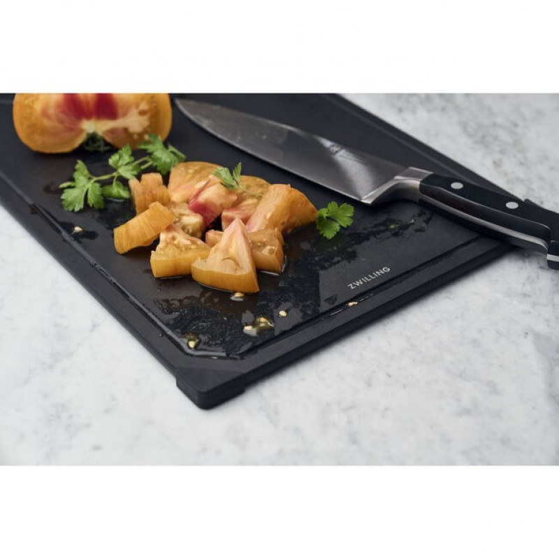 Tábua de cozinha ZWILLING compósito de fibra de madeira 42x30 cm, preto