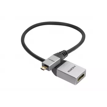 celexon adaptador Micro HDMI M/F com Ethernet, 2.0a/b 4K, Professional Line
