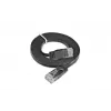 Cabo de rede Slim Cat6 U/UTP Wirewin RJ45, 0,1 m, preto