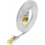 Cabo de rede Slim Cat6a U/FTP Wirewin RJ45, 0,25 m, branco