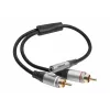 celexon adaptador de áudio Professional 2x RCA para jack estéreo M/F