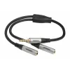 celexon adaptador de áudio Professional jack estéreo para 2x M/F