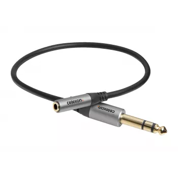 celexon adaptador de áudio Professional jack estéreo M/F