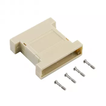 EFB Elektronik caixa de plástico vazia 25-25 polos, cinzento