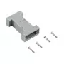 EFB Elektronik caixa de plástico vazia 09-09 polos, cinzento