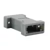 EFB Elektronik caixa de plástico vazia 09-09 polos, cinzento