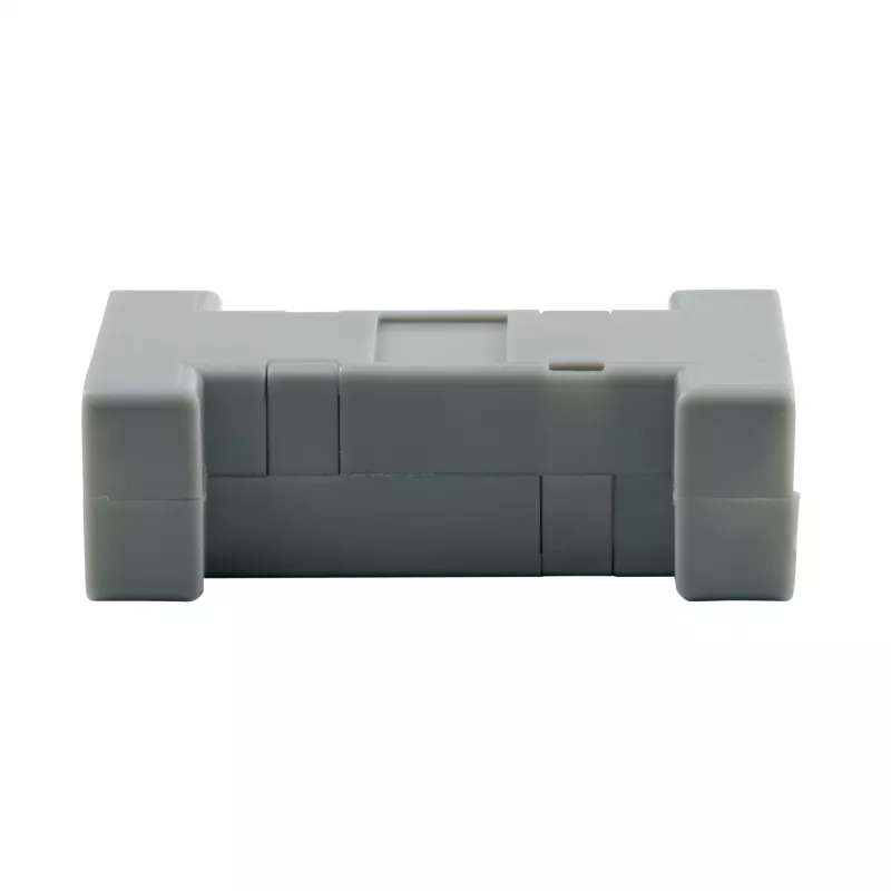 EFB Elektronik caixa de plástico vazia 09-09 polos, cinzento